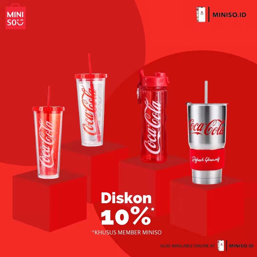 Minisojambitow2's tweet photo. Diskon 40% untuk Tumbler Marvel,Khusus pengguna Member diskon 10% untuk Tumbler WeBareBears dan CocaCola dan dapatkan juga CASHBACK POINT 5% dari total belanja anda.

#minisoindo
#tumbler
#marvel
#webarebears
#cocacola https://t.co/CwGApkoAer