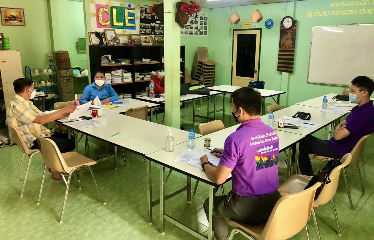 Proudtobeuslaos's tweet photo. We are happy to discuss the next steps of the joint project supported by #CFLI - @CanadainLaos 🇨🇦 &amp; @UNDPLaoPDR 🇺🇳 with the FOLPS - @nuolofficial 🇱🇦🏫  

24-11-2021 is expected to be a big day as we'll bring all 🇱🇦 #SMEs &amp; #StateEnterprises to discuss "D&amp;I at the workplace"🌈🤝 https://t.co/jnTTSNzBr4