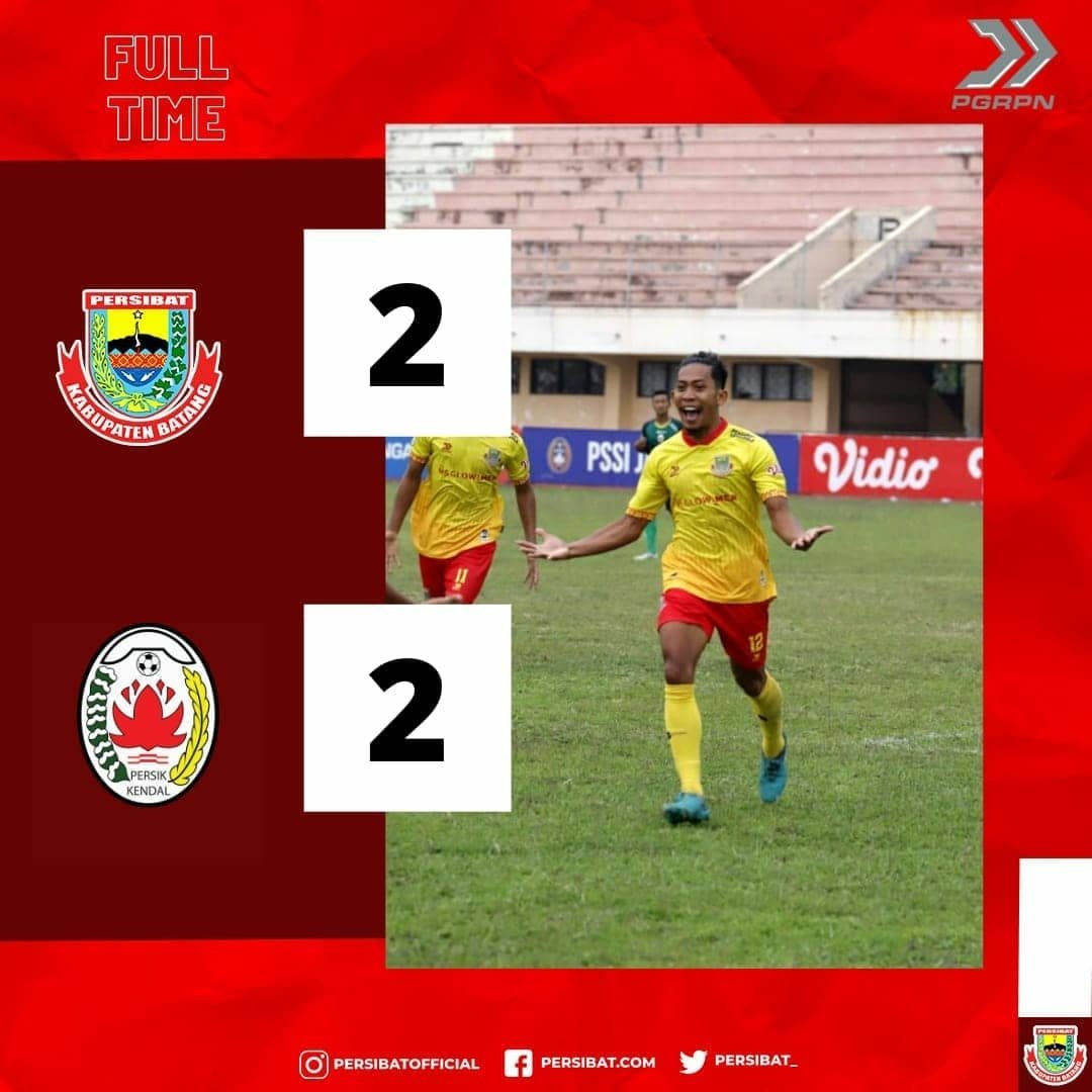 Alhamdulillah 10 Besar 🔥🔥🔥🔥🔥

Terima kasih kepada seluruh masyarakat Batang atas Doa dan supportnyaa
Iso Yoh Iso

#PersibatBatang #BangkitBersama #Liga3Jateng