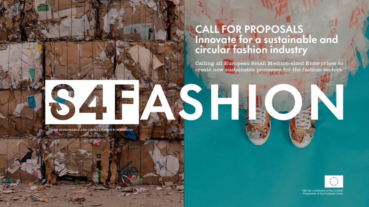 ⏳ Only 6 days left! The deadline for #S4Fashion applications is on Monday, 15 November at 17.00 CET!

Apply now: platform.s4fashion.eu

Meet with us: lnkd.in/dZKjXYUe

Next workshop: lnkd.in/dyy3t_Sx