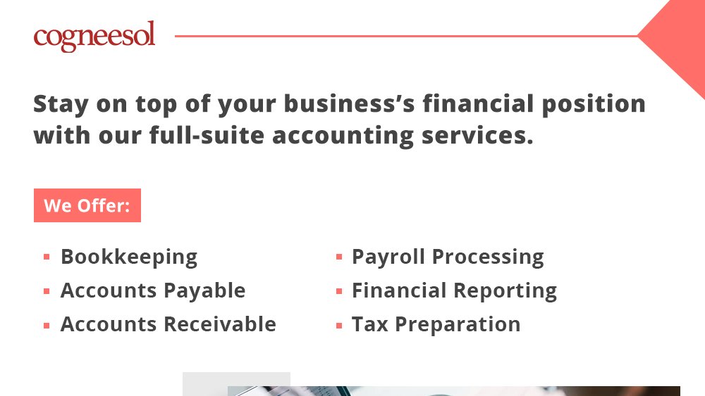 Are you facing issues managing #business_accounting, payroll, and #taxes? If so, you need not worry anymore. <a href="/Cogneesol/">Cogneesol</a>'s accounting experts are here for your support. Call us today to learn how we can help you or visit us: bit.ly/3ql55H1