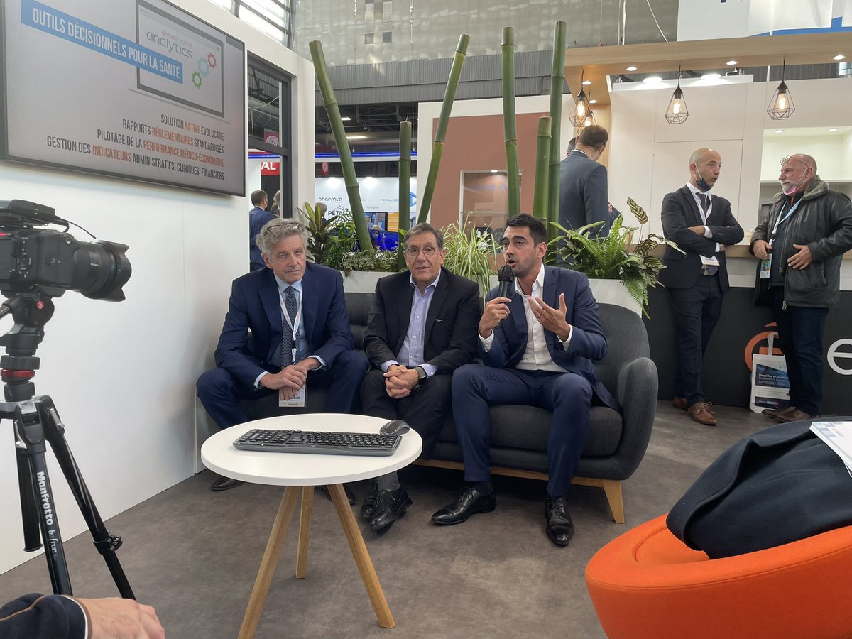 ✨ Présentation de notre beau partenariat avec <a href="/Evolucare/">Evolucare</a> à #SantExpo2021, venez nous rencontrer sur le stand i43 !