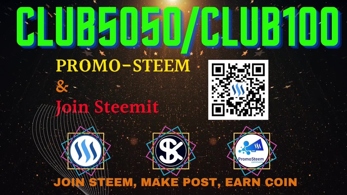 msharif57886033's tweet photo. PROMOTING #CLUB5050/CLUB100 AND STEEM/STEEMIT IN THE WORLDWIDE BY USING DIFFERENT TYPES OF SOCAIL MEDIA. MAKING A BANNER AND GIF TO GIVE A MESSAGE TO THE WORLD.
#steemit #steem #joinsteem #club5050
@StephenPKendal https://t.co/W0YFSqqsUw