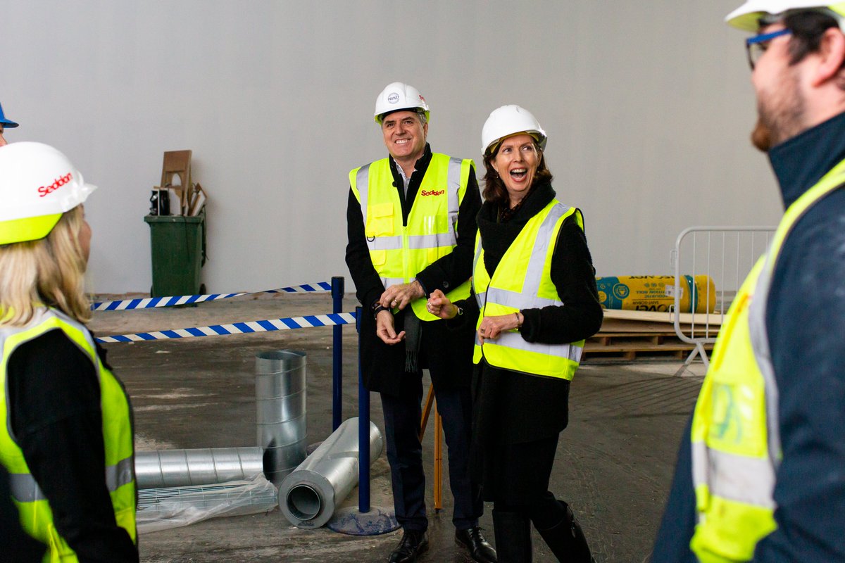 Fantastic to welcome <a href="/MetroMayorSteve/">Steve Rotheram</a> to Eureka! Science + Discovery for the first time last week to see how works are progressing. 

Our Chief Exec <a href="/lastradeski/">Leigh-Anne Stradeski</a> played host, and we were joined by some of our brilliant partners: <a href="/yourseddon/">Seddon</a>, <a href="/K2_Architects/">K2 Architects</a> and <a href="/WalkerSime/">Walker Sime</a>.