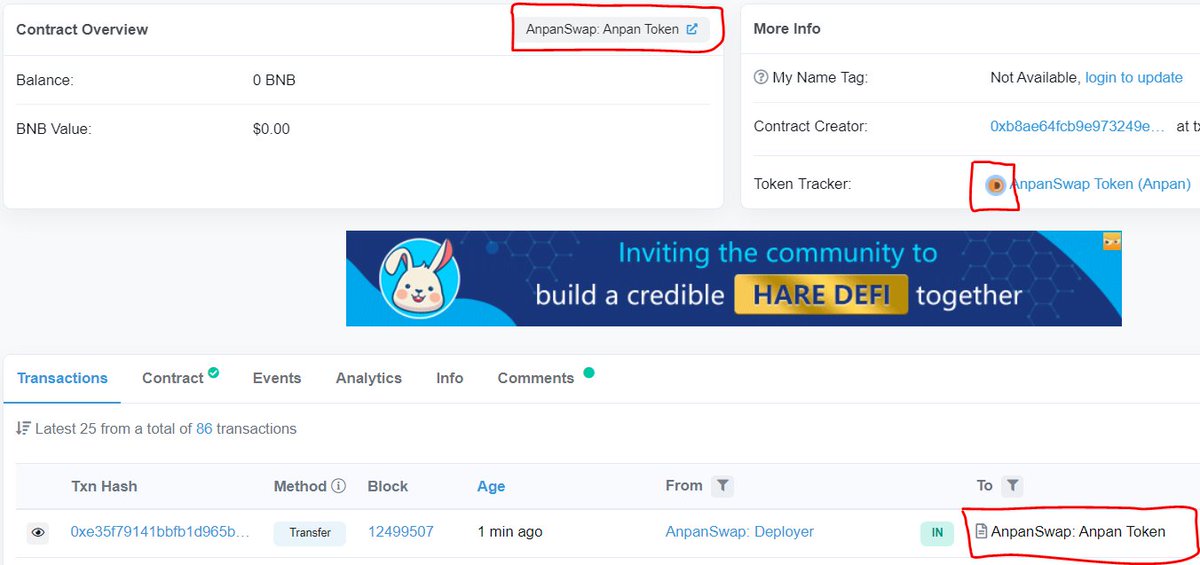 anpanswap's tweet photo. We are pleased to inform that ANPAN (Logo, name of contract address, website) was approved and updated on https://t.co/8DG2gZifUC. In next few days, you will see holder of ANPAN will be over 100,000.
ANPAN will be listed on Pancakeswap on Nov 12 10AM UTC, LP token locks 1 year. https://t.co/hnSi7sBws4