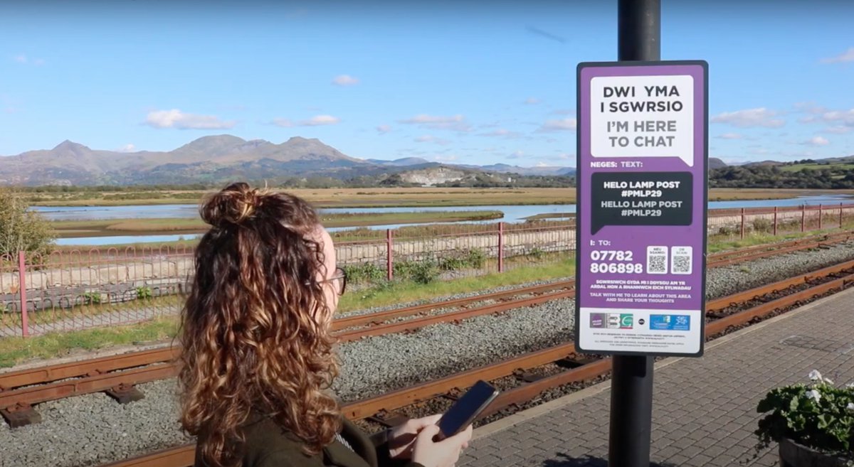 Check out some of our talking objects in Wales 🏴󠁧󠁢󠁷󠁬󠁳󠁿

💡 Lamp Post
🚂 Welsh Highland Railway
⛵️ The Harbour
🚏 Bus Stop

If you're in Porthmadog, try and keep an eye out for them - each object wants to talk to you about something different. 

#Wales #AI #GovTech #Tech #Innovation