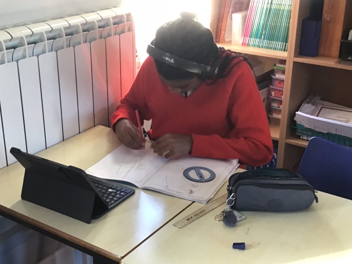 GodstoweMaths's tweet photo. Year 8 are doing a great job of following online videos in order to perfect their technique of constructing triangles. https://t.co/fOPHXcYD5z