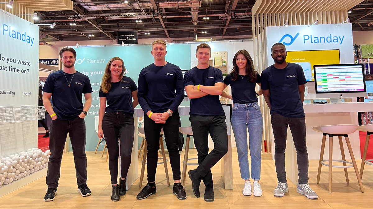 Planday's tweet photo. Meet our team at stand G44 - @RestTechLive 💙
Looking forward to welcoming you at the @ExCeLLondon ☺️
#RBTL21 #makeyourdaywork #planday #london https://t.co/Sb4hTkQm7r