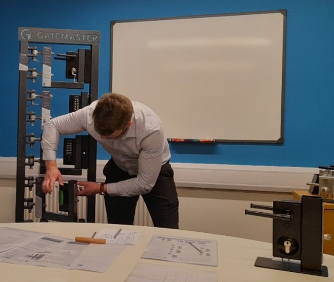 firstfenceltd's tweet image. Big thank you to Toby at @GatemasterLocks for providing training on Gatemaster products for First Fence staff. These locks are designed to suit a wide range of gates, providing added security to gate systems. Shop online at lnkd.in/gVb959jC #gates #security #gatelocks