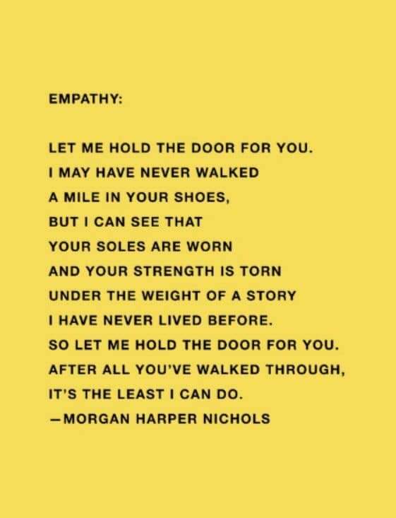 McCordCenter's tweet photo. #empathyiscool https://t.co/65MOFMRh6z