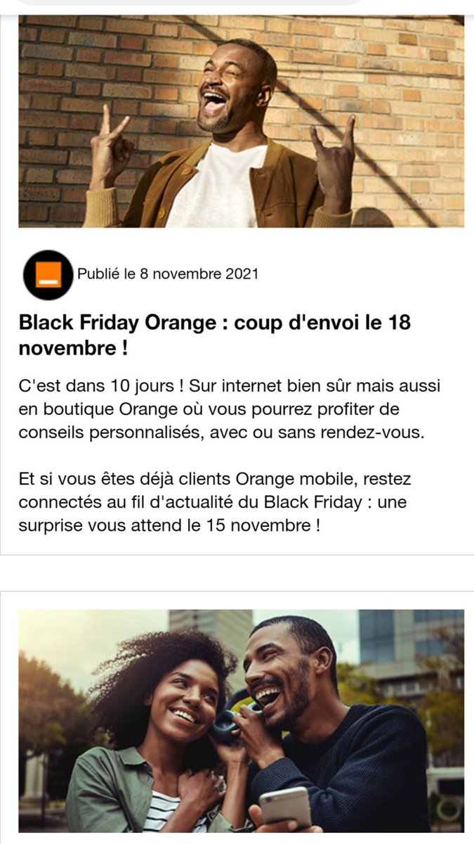 vernon_sully's tweet photo. @Fenotte691 Et #OrangeFr qui considère que le client Blanc n'a aucun intérêt en France et anticipe déjà son total grand-remplacement. https://t.co/p0qozKAXFH
