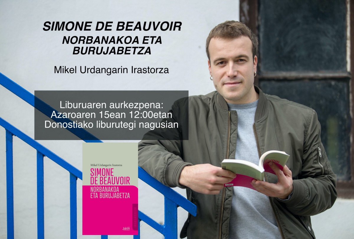 #JakinIrakurgaiak bildumako liburu berria esku artean daukagu, @urdan_mikel filosofo eta doktoregaiaren lehena. Astelehenean aurkeztuko dugu, ez galdu! jakin.eus/liburu-bilduma…