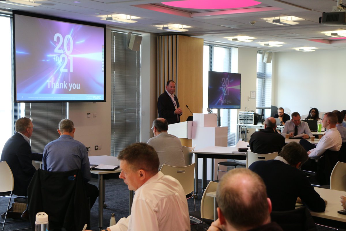 TheAMRC's tweet photo. Fantastic to welcome all our partners back @TheAMRC for our #TechFellows conference today where they are learning about the progress and achievements of our research groups, project outcomes and @IDCMachSci activity.

#MakeThingsBetter #Innovation #Research https://t.co/g3XkENH0mf