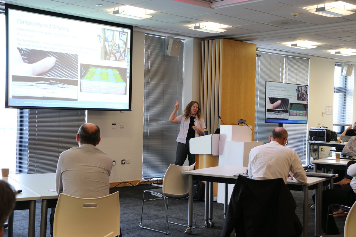 TheAMRC's tweet photo. Fantastic to welcome all our partners back @TheAMRC for our #TechFellows conference today where they are learning about the progress and achievements of our research groups, project outcomes and @IDCMachSci activity.

#MakeThingsBetter #Innovation #Research https://t.co/g3XkENH0mf
