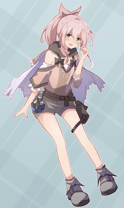 現在制作中のミニゲームの主人公ちゃん出来た 