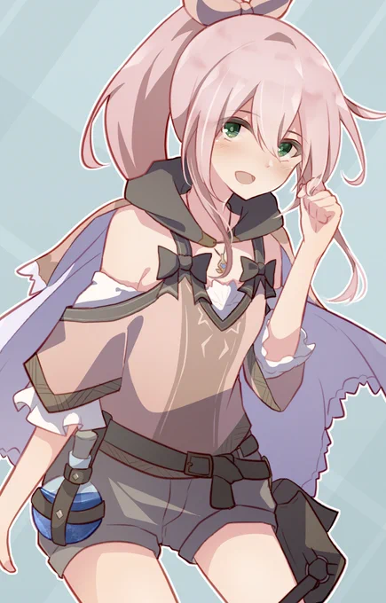 現在制作中のミニゲームの主人公ちゃん出来た 