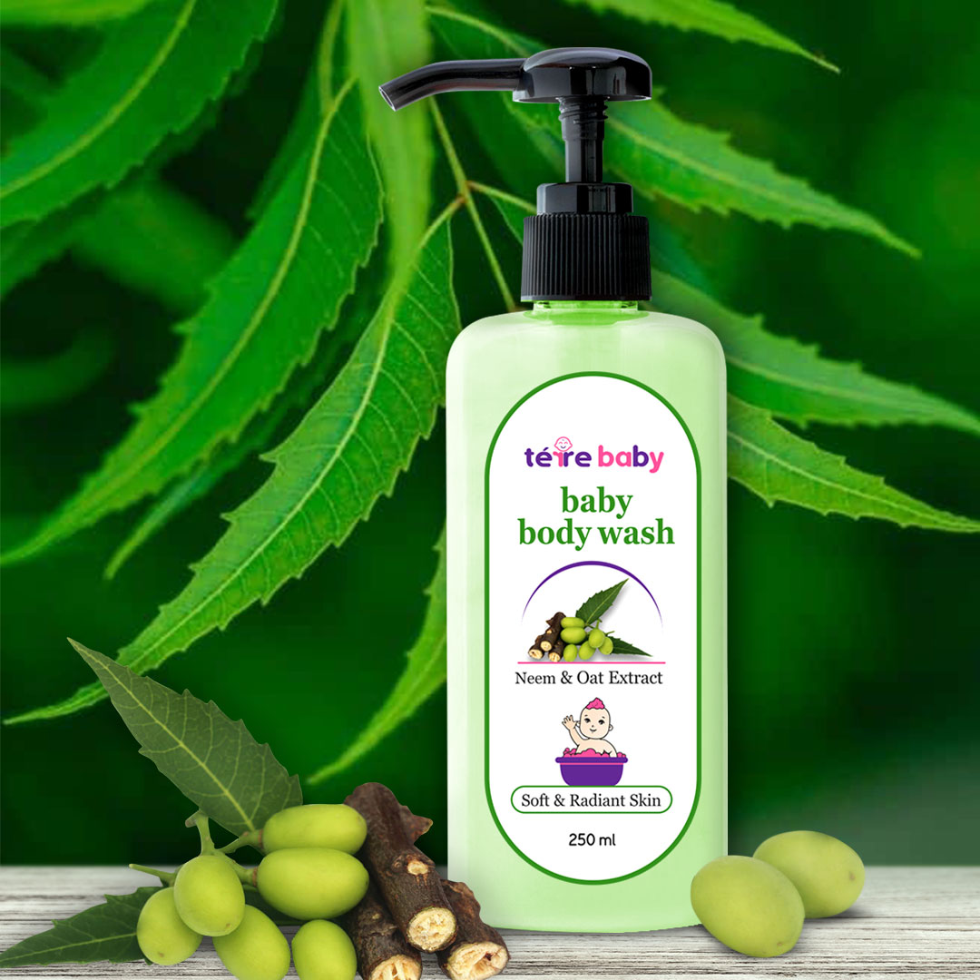 TerreBaby's tweet photo. #TérreBaby #GentleBodyWash is curated with the goodness of #Neem that helps soothe and cleanse the skin, #OatExtract that helps nourish and keep skin soft, and #Lavenderoil that helps moisturize and hydrate skin. Shop the best #bathessential for your little one’s skin! https://t.co/yjADW7NJOt