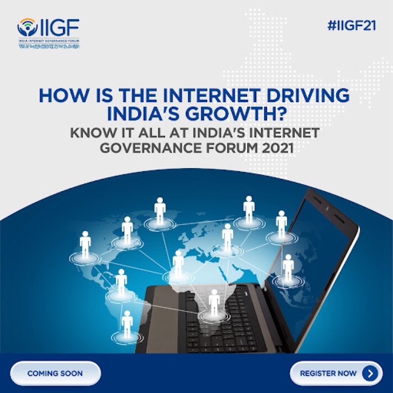 indiaigf_'s tweet photo. Be there at the #IIGF21 and help us in redefining Internet democratization in India.