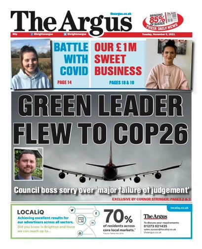 Didn’t know planes ran on self righteousness.