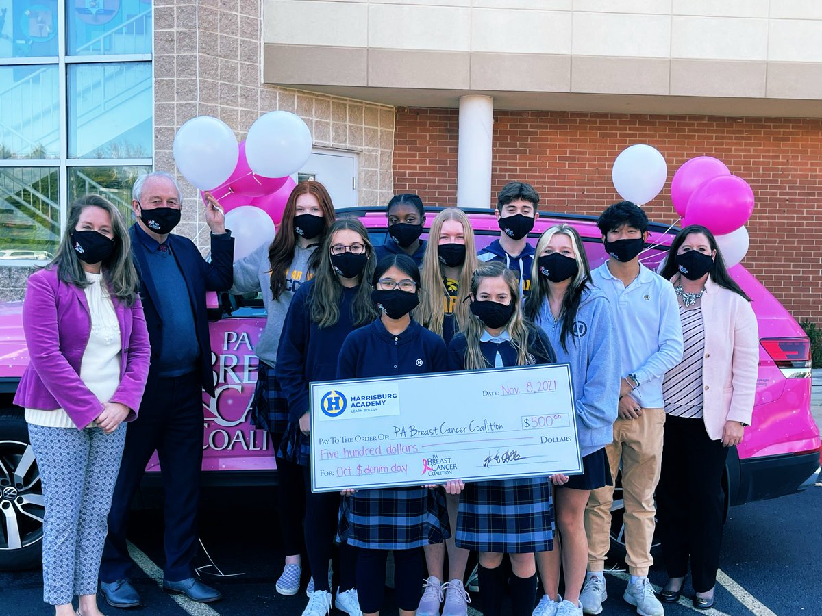 GnazzoPromotion's tweet image. Bravo @harrisburgacad students for your strong passion to uplift our region &amp;amp; for supporting @PBCC to fight breast cancer. 🎀
Teaching youth to give back at an early age instills greater purpose &amp;amp; responsibility to invest in our communities. Thanks for all you do! #community #hbg