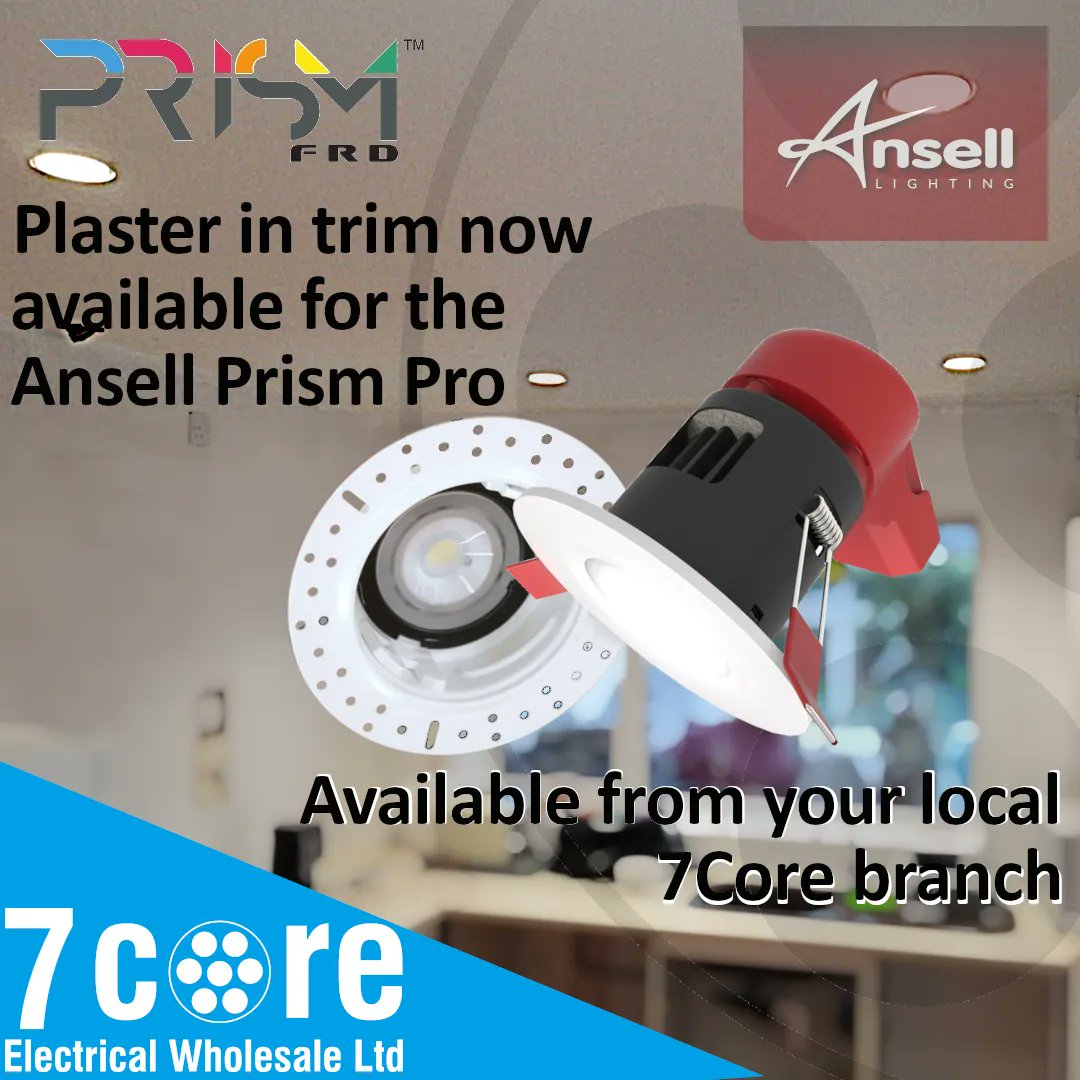 7coreelectrical's tweet image. Did you know the Prism Pro from Ansell Lighting can now be plastered into the ceiling?
Call us for more information buff.ly/2VpJf4f 
#electrical #electrician #7core #essentials #electricalcontractor #electricianlife #electricalcontractors #electricalwork #sparky #sparks