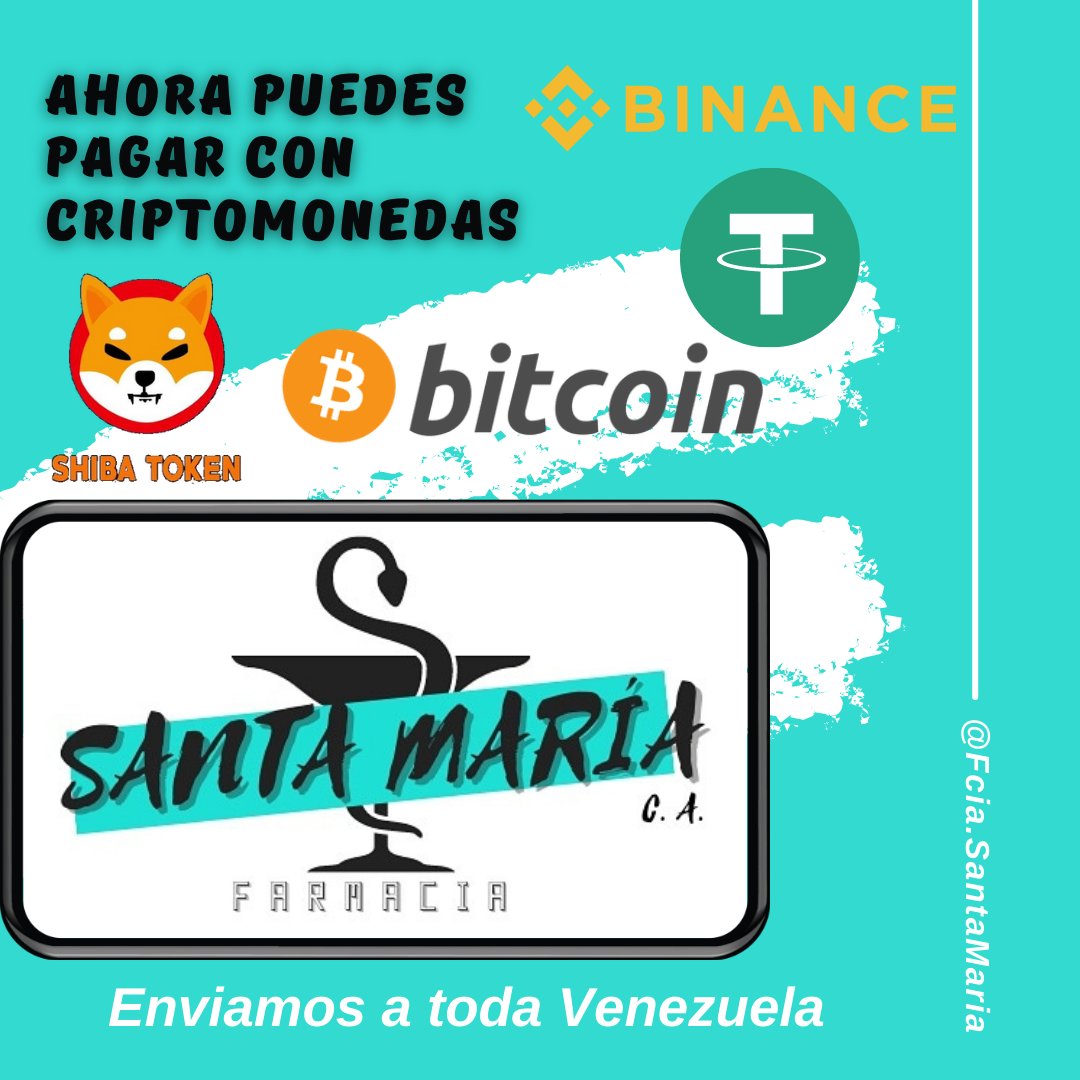 ShibaXanders's tweet photo. The news that I am going to say is very exciting for me. The Establishment number 83 in Venezuela, It is a pharmacy located in the state of Sucre. His name is "Farmacia Santa María C. A" and this is his instagram account: @Fcia.SantaMaria. Welcome to Shibarmy and thank you. https://t.co/CNHnQVRt9j