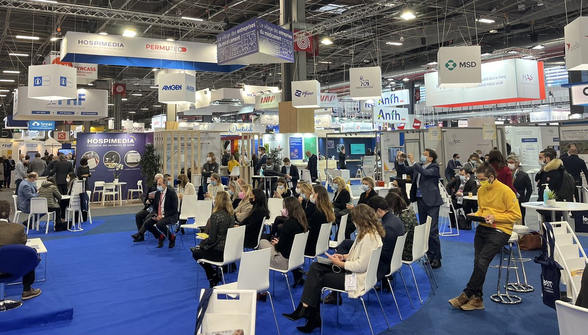 Conférence sur le Vieillissement en Santé organisée par <a href="/LeemFrance/">Leem</a> à <a href="/parisSANTEXPO/">SantExpo</a> <a href="/laFHF/">FHF</a> <a href="/ThomRapp/">Thomas Rapp</a> #ICOPE