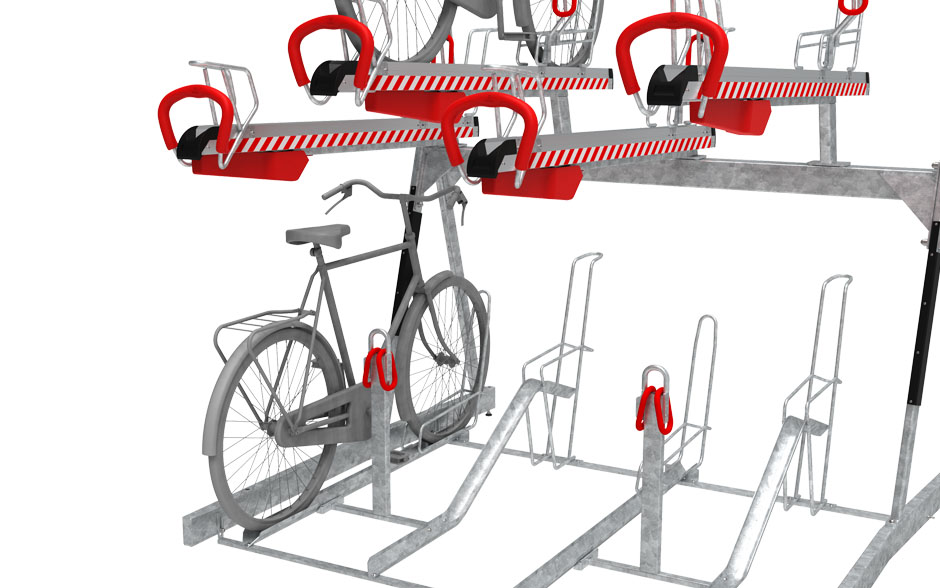BiciwayMobility's tweet photo. Sistema de estacionamento de bicicletas Easylift, de fácil utilização e super compacto
#bikeparking
#velopa https://t.co/xXzqrbaPim