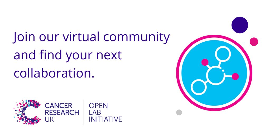 CRUKresearch's tweet image. Join #CRUKOpenLab to connect with a research group with shared interests and explore a new opportunity to collaborate and stimulate fresh ideas. Over 100 groups have been matched since the pilot launched in April 2020.

Register today: cruk.org/OpenLabInitiat…