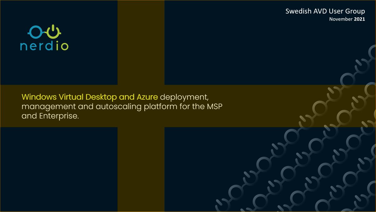 Getting my slides ready for tomorrow's upcoming Swedish AVD User Group Meetup 👌

Packed with demos around automation, image management, autoscaling (on steroids), cost saving strategies, scripted actions, q &amp; a, and much more! 

Agenda and RSVP: meetup.com/Swvdug/events/…

#SEAVDUG