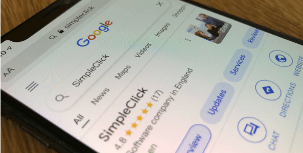 simple_click's tweet photo. Last week @Google announced its latest tools for local shops, including a rename to Google Business Profile. Read Jules' blog on how to create your GMB Profile and more importantly keeping it up to date https://t.co/TPQaWFnHIa 
#GoogleMyBusiness #seoagency #GMB #digitalagency https://t.co/EYwfddB9uf