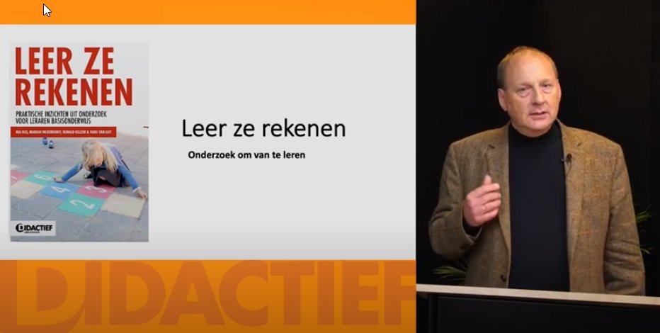 In de nieuwe kennisbundel 'Leer ze rekenen' (verschijnt in januari) lees je de belangrijkste bevindingen over reken-wiskundeonderwijs in het PO. In dit webinar geeft lector Ronald Keijzer vast een voorproefje! didactiefonline.nl/video/webinar-… #rekenen #basisonderwijs