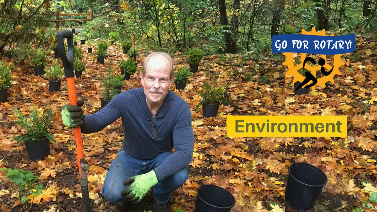 portmoodyrotary's tweet photo. Did you know that @Rotary projects protect the environment? In this pic @BrianWormald99 leads our work in Westhill Park. Thanks @CollegeParkCA @CityofPoMo
Support #GoForRotary. Registration closes soon. Sign up or donate at https://t.co/7ovPXFaZI5 https://t.co/V2jhLTmTLY