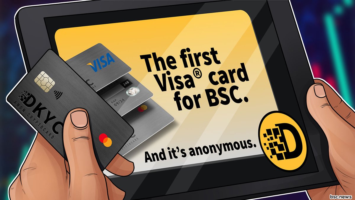 BSCNews's tweet photo. DKYC is the only non-KYC payment gateway for BSC and the metaverse. It's set to replace PayPal, Visa &amp; MasterCard. 
Consider it's in line with financial freedom and equality as per the @elonmusk concept of a Universal Basic Income. Financial freedom is here.
@DontKYC

#sponsored https://t.co/jfDXstyYFH