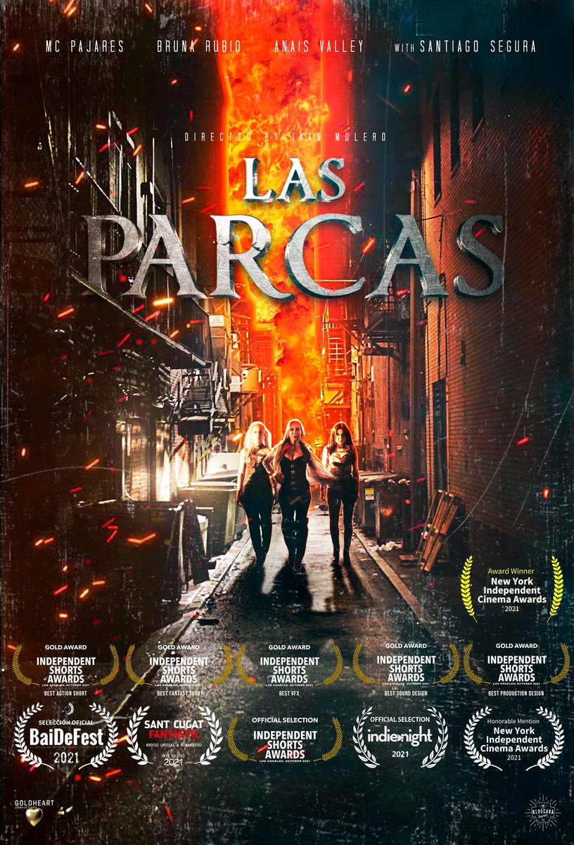 Mulero_I's tweet photo. Poster realizado por el titán @Antzuriart para Las Parcas. Alucinante.   #parcas https://t.co/s9I2Trol3B