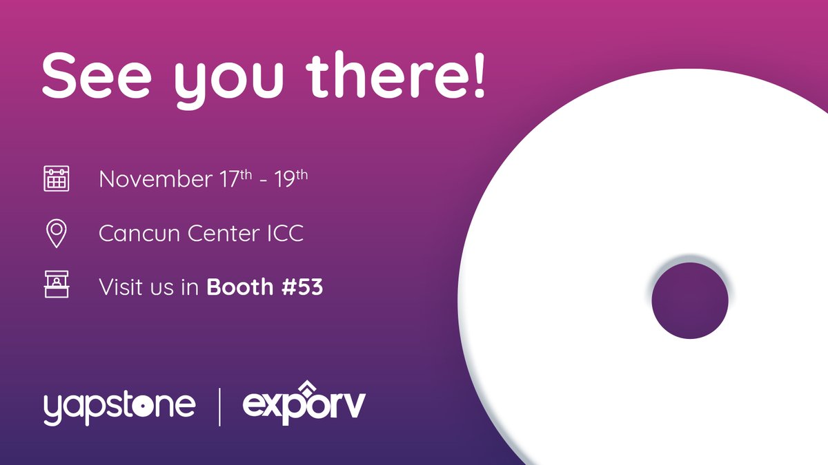 Yapstone's tweet photo. We're thrilled to be sponsoring and exhibiting at the upcoming ExpoRV this year! Our #travel #payments expert Dorine Kiza will be there to discuss your payments needs and challenges. See you there! https://t.co/lhm8uwSGJB