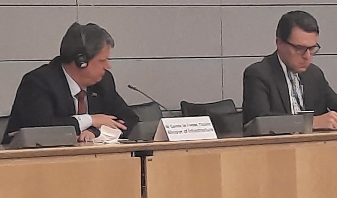 schnoellthomas's tweet image. Many thanks to Minister ⁦@tarcisiogdf⁩ for his presentation of Brazil’s  infrastructure policy. 30 years of cooperation with progress in many #OECD policy areas. ⁦@CarlosCozendey⁩ #keypartner #prospectivecountry #enlargment