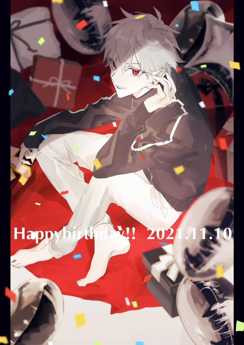 #KuzuArt  #葛葉誕生祭2021
🎉🎉🎉 