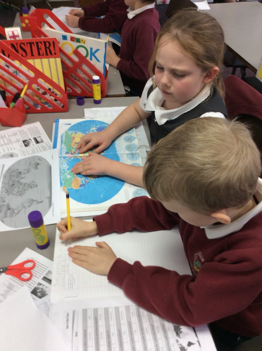 Y3MelthamMoor's tweet photo. We have been using atlases to locate countries using a series of clues. #mmgeography https://t.co/j2mA37G64V