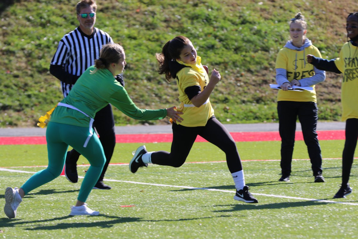 MadeiraSchool's tweet photo. Congratulations to the Class of 2025, this year’s Flag Football Champions!

#gogoescargot #MADflagfootball #HoCo2021 #madeiradifference https://t.co/2hLyK6zhW0