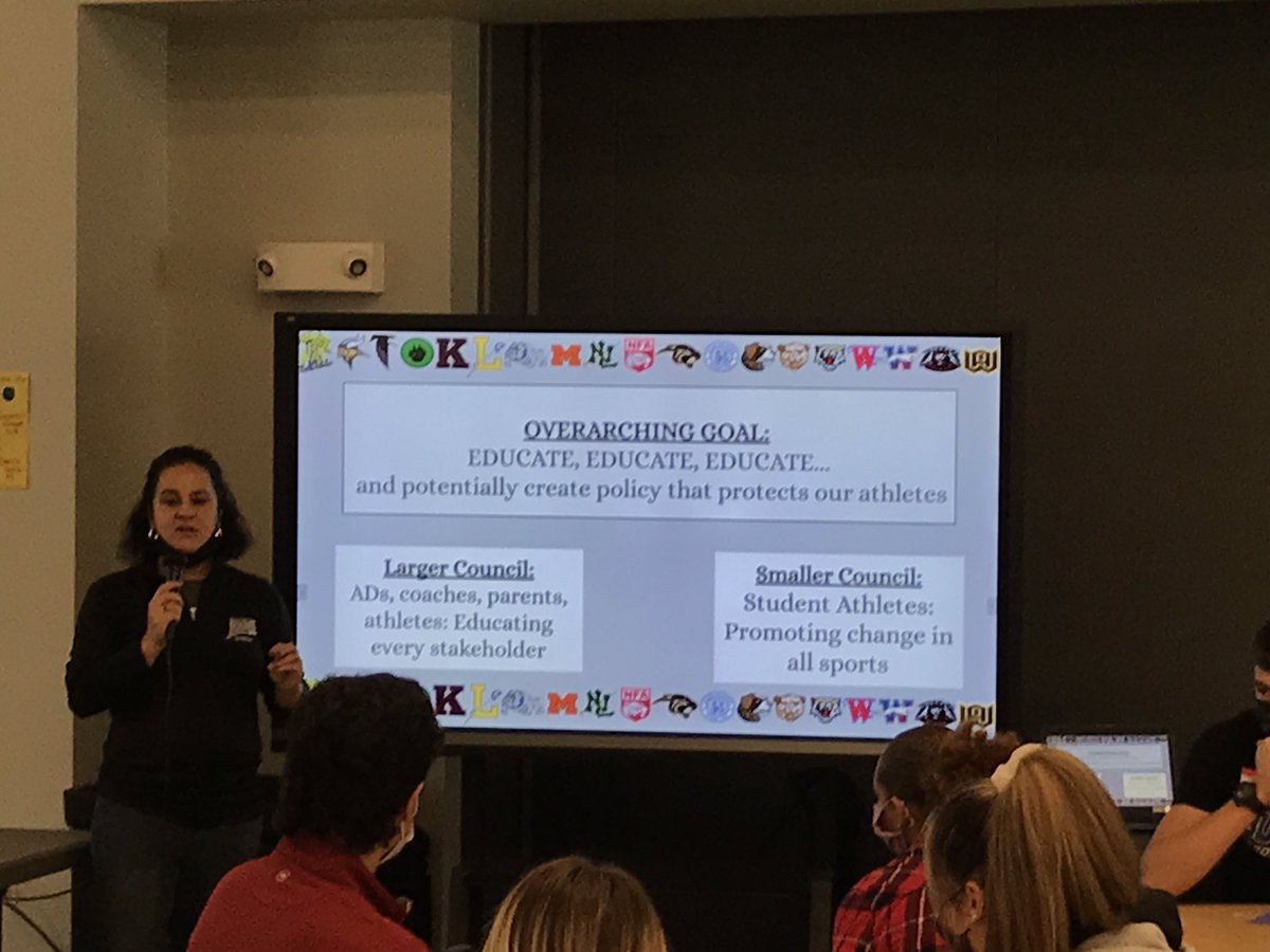 So proud of our student athlete ambassadors taking part in the <a href="/GoECCAthletics/">ECC Athletics</a> Diversity Council at <a href="/wheelersports/">Wheeler Sports</a> . Educate, Educate, Educate. <a href="/WHSLancers_SAAB/">Student Athlete Advisory Board</a>  <a href="/WPS_CT/">Waterford Schools</a>