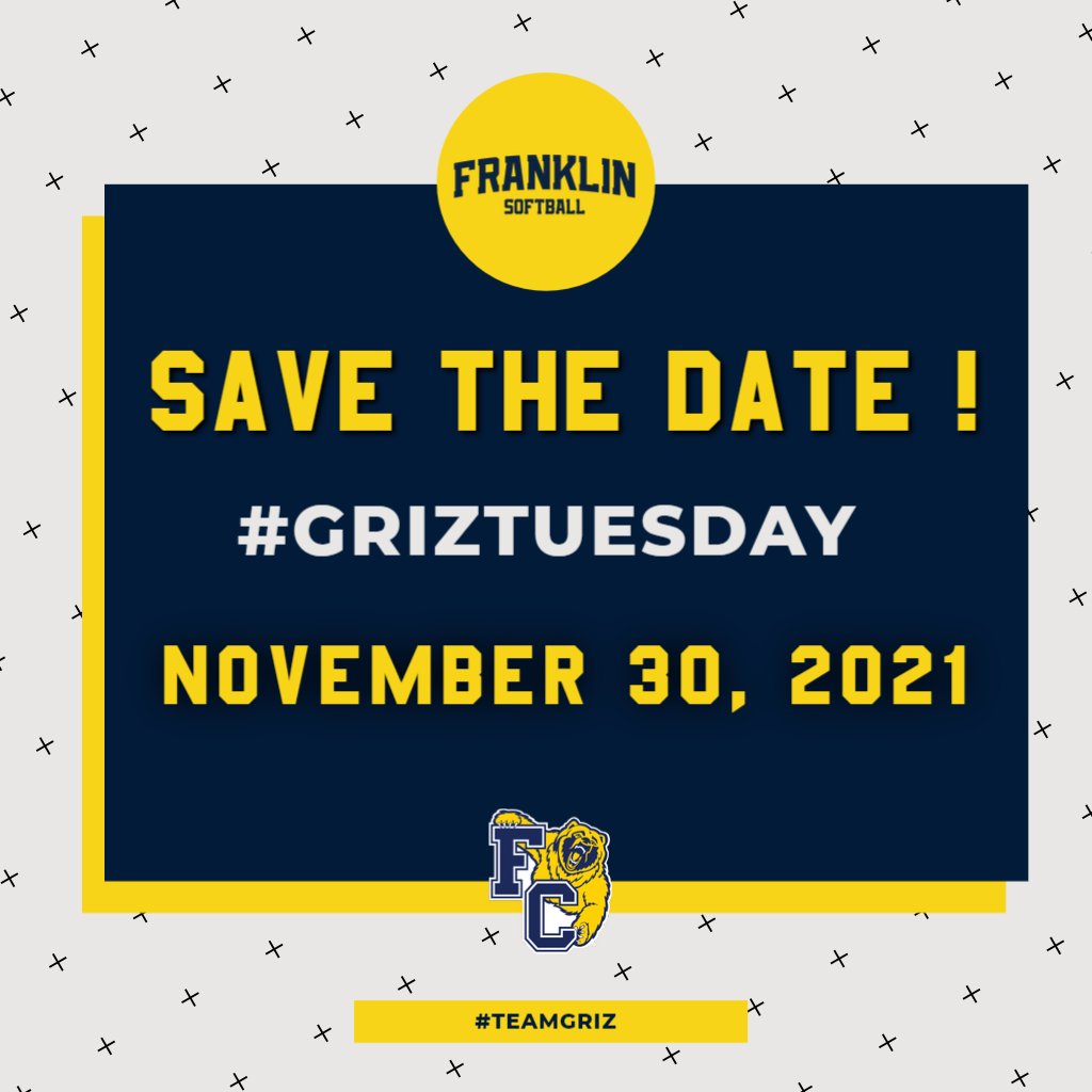SAVE THE DATE | An opportunity to support Franklin College Softball and all of #TEAMGRIZ!