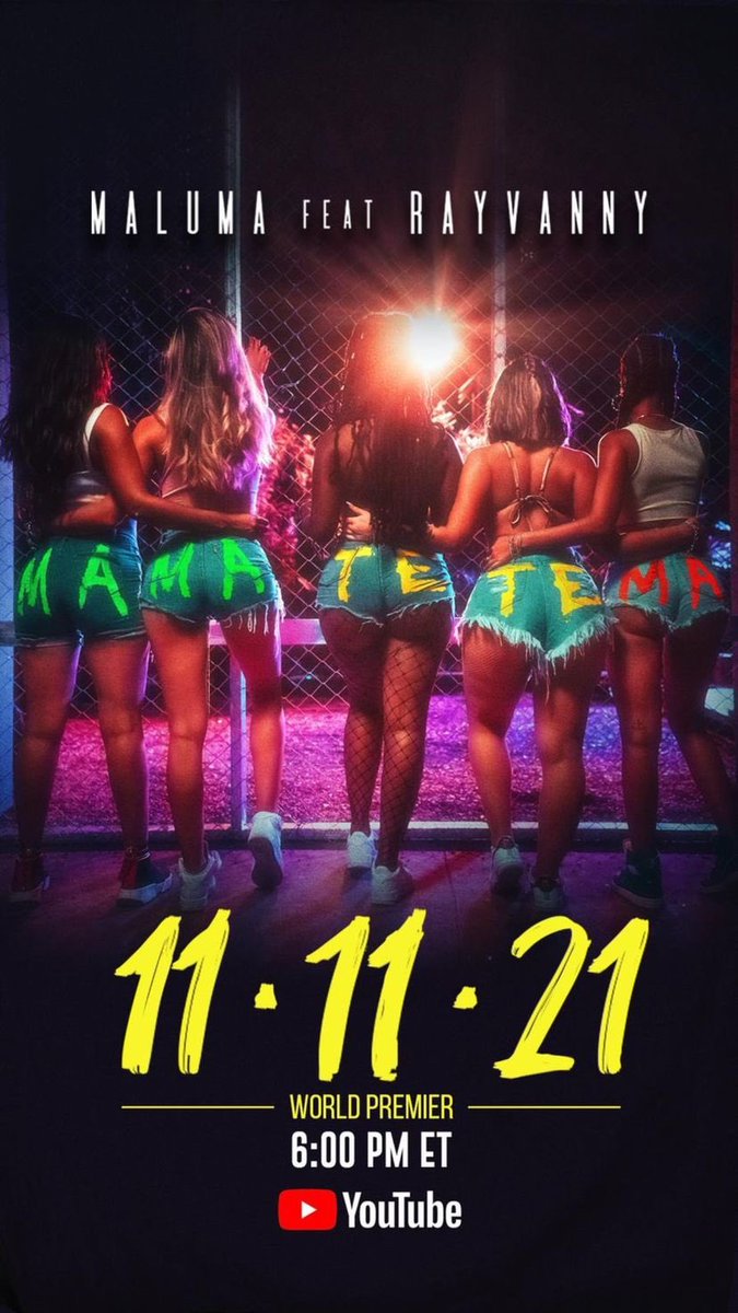 Diamondnews_'s tweet photo. MAMA- TETEMA WORLDWIDE PREMIER ๐จ 11/11/21 CON ESTA NOS VAMOS MUNDIAL ๐๐ฅ๐๐ฅ๐๐ฅ๐๐ฅ๐๐ฅ๐๐ฅ๐ @maluma ft @rayvanny #MamaTetema ๐น๐ฟ x ๐จ๐ด
#wcb4life #swahilination #newchui https://t.co/jpBI2ivS4z