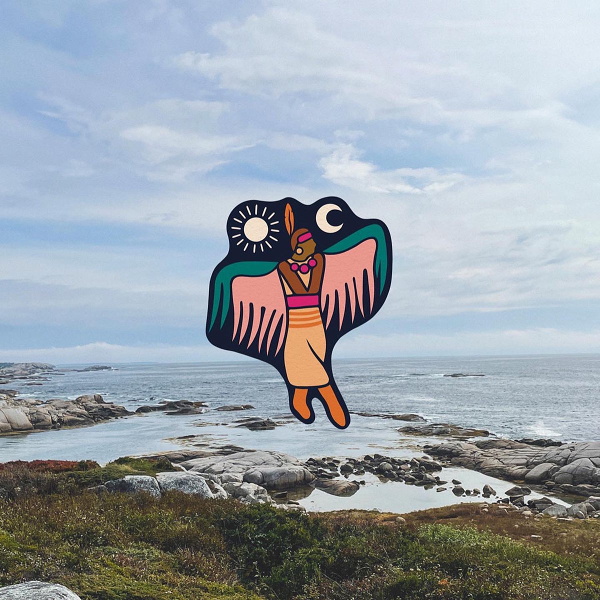 lanahjewell's tweet photo. I’m incredibly grateful to those at @instagram for commissioning me to create these stickers. I put so much love and intention into each of these pieces and feel SO excited that people all over the world can use them. 🌞 https://t.co/hG4NxRHkl0