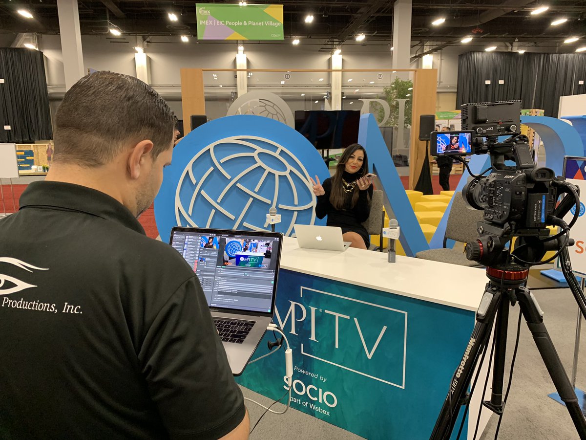 Get ready for our #MPItv Facebook Live broadcast from #IMEX21 beginning at 8amPST. Go to MPI’s Facebook page to hear <a href="/VegasFoodieTour/">Lip Smacking Foodie Tours</a> Marcel Coleman <a href="/_cory_elizabeth/">cory</a> talk education, industry topics for #meetingprofs #eventprofs <a href="/socioevents/">Socio Events</a>