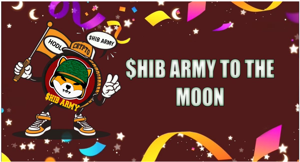 ShibaArmyToken's tweet image. #ShibaArmyToken Don't miss $hiba Army Token