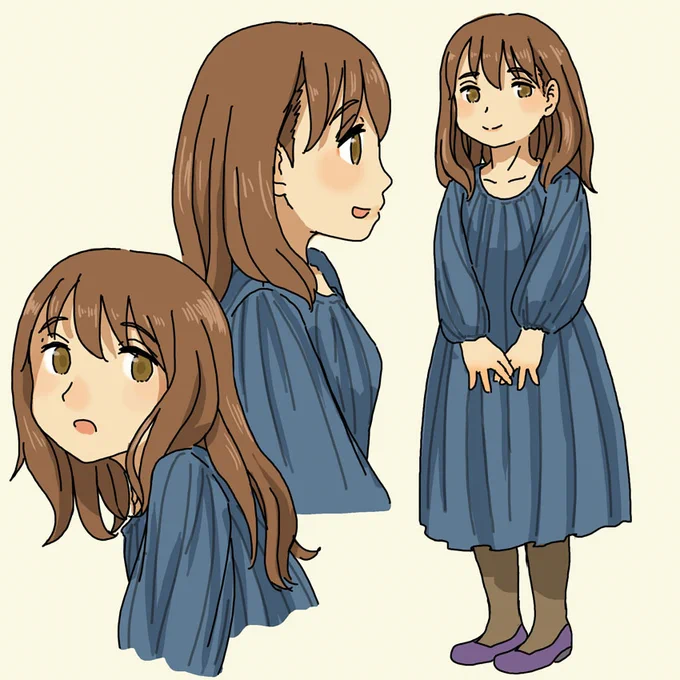 久々に人間を描きました。 