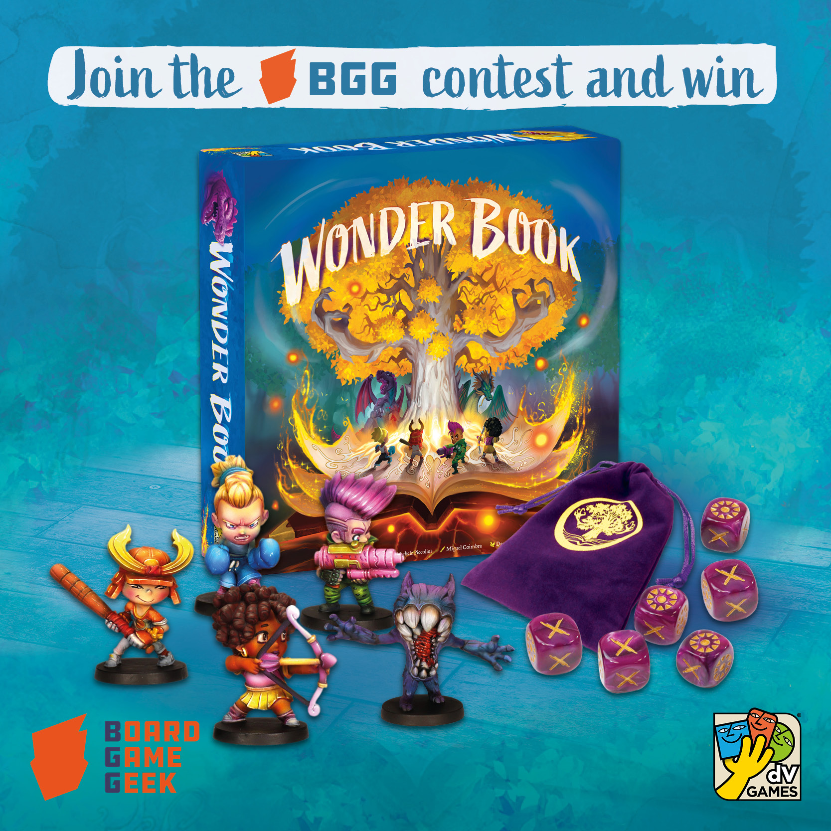 DV Games on Twitter: "In just 2 days the 🔥Wonder Book🔥 international  contest starts on @boardgamegeek!🎉 🎁Try to win the world's first board  game made with interactive pop-ups, a deluxe set of