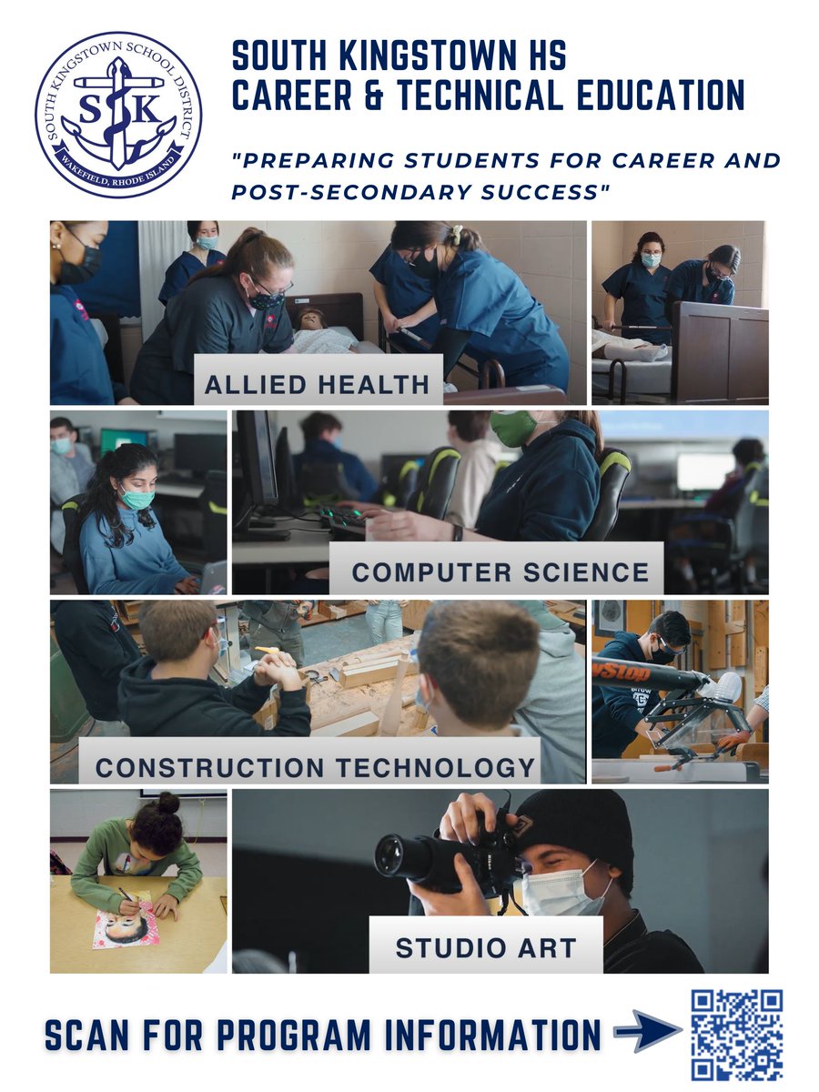 Scott Rollins (@mrrollinsmhs) on Twitter photo Come be an SKHS Rebel! SKHS CTE programs are currently accepting all applications for the 2022-2023 school year. Applications from both in and out of district families are welcome! #SKdoesCTE <a href="/CTE_RI/">CTE Rhode Island</a> <a href="/RIDeptEd/">Rhode Island Department of Education (RIDE)</a> Come be an SKHS Rebel! SKHS CTE programs are currently accepting all applications for the 2022-2023 school year. Applications from both in and out of district families are welcome! #SKdoesCTE <a href="/CTE_RI/">CTE Rhode Island</a> <a href="/RIDeptEd/">Rhode Island Department of Education (RIDE)</a>
