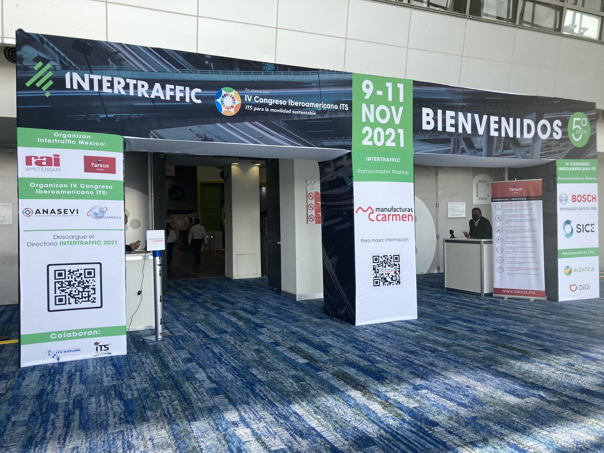 NovigadoGlobal's tweet photo. Ya estamos en la @intertraffic_mx! 
Bienvenidos! #trafico #solucionestecnologicas https://t.co/4WfOHadmjZ